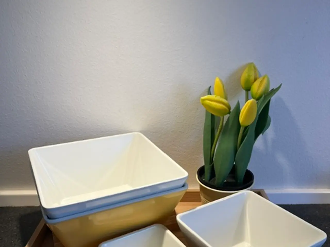 Billede 4 - Brønnum melaminskåle 4 robuste i cateringskvalitet