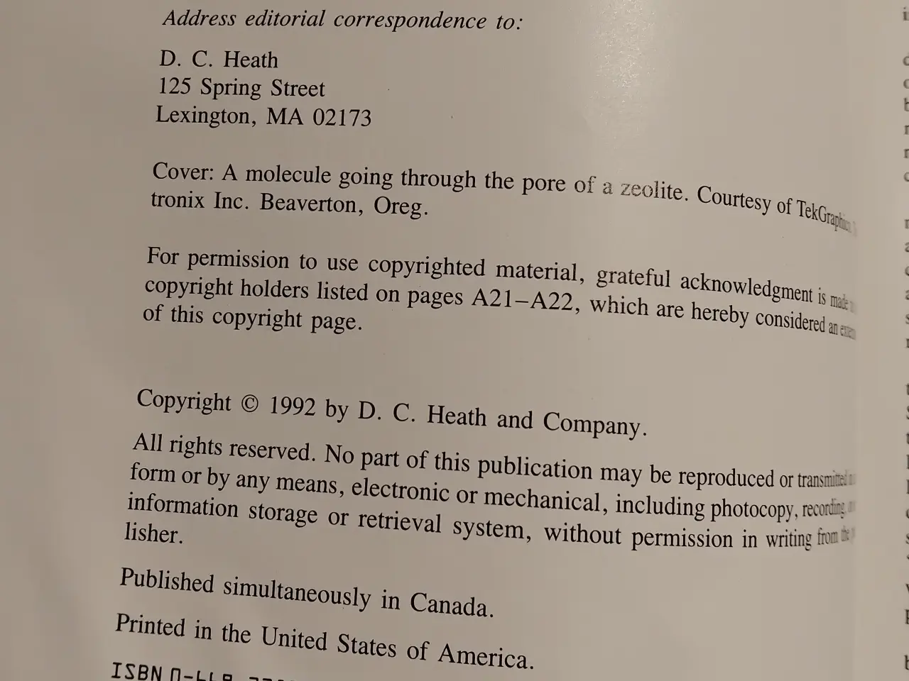 Billede 3 - Chemistry Concepts and Models af Robinson, Odom