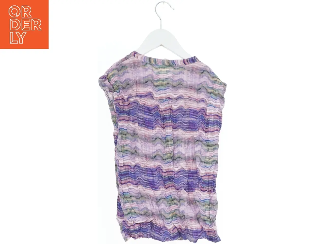 Billede 2 - Flerfarvet bluse med knapper (str. 152)