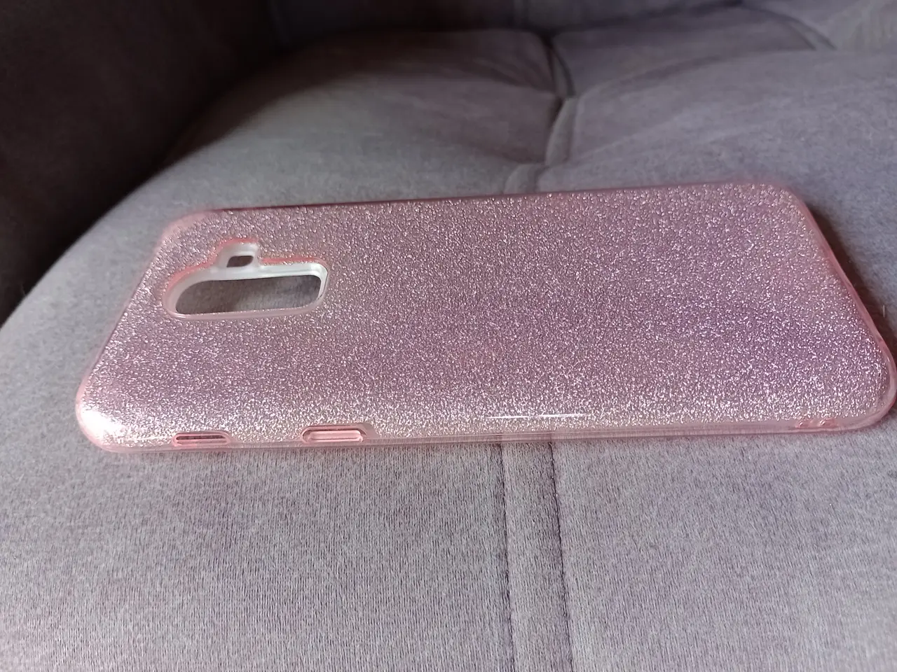 Billede 3 - Lyserødt glimmercover til Samsung Galaxy J8 / A6+