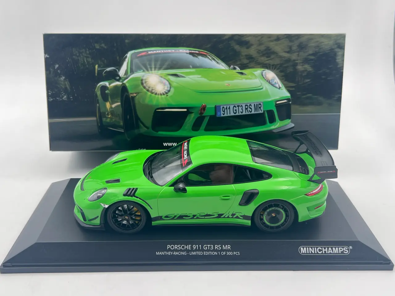 Billede 2 - 2019 Porsche 911 GT3 RS MR - Minichamps - 1:18