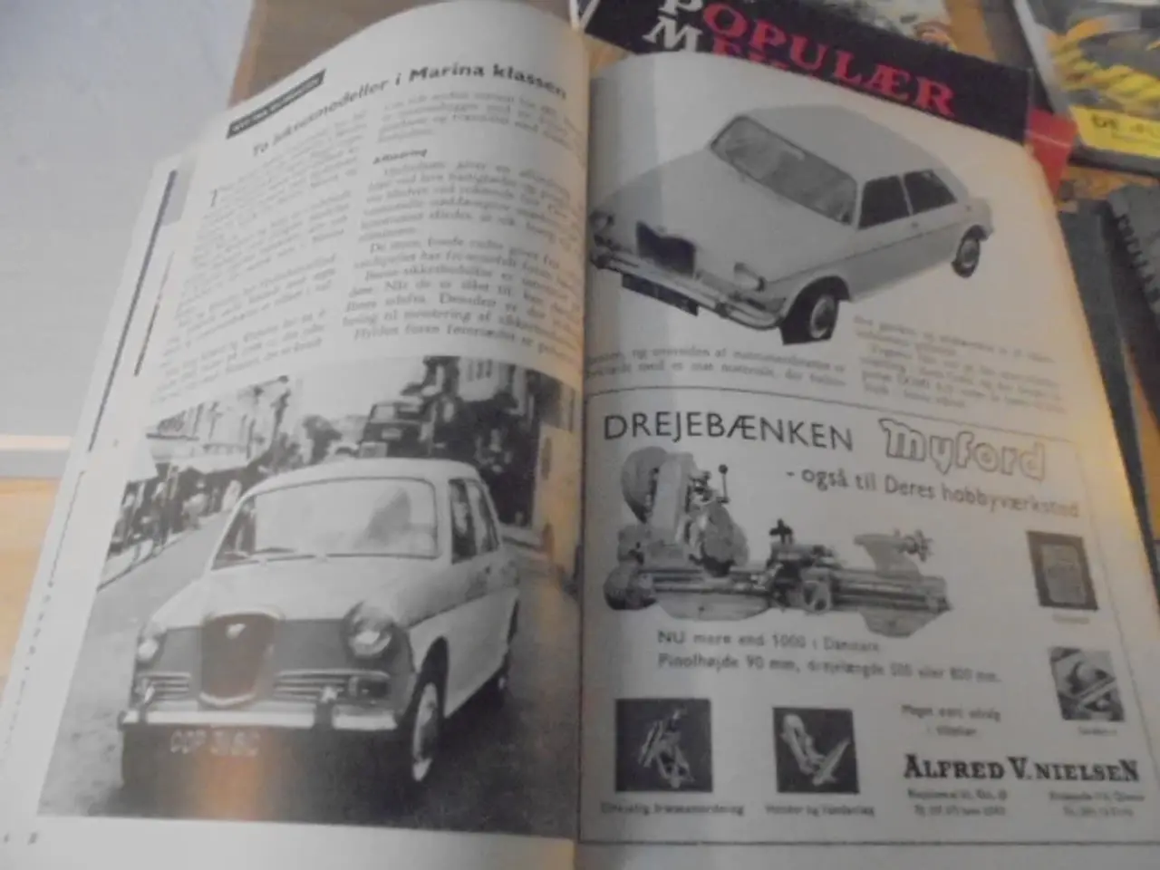 Billede 7 - 9 gamle, men velholdte, numre af Populær Mekanik