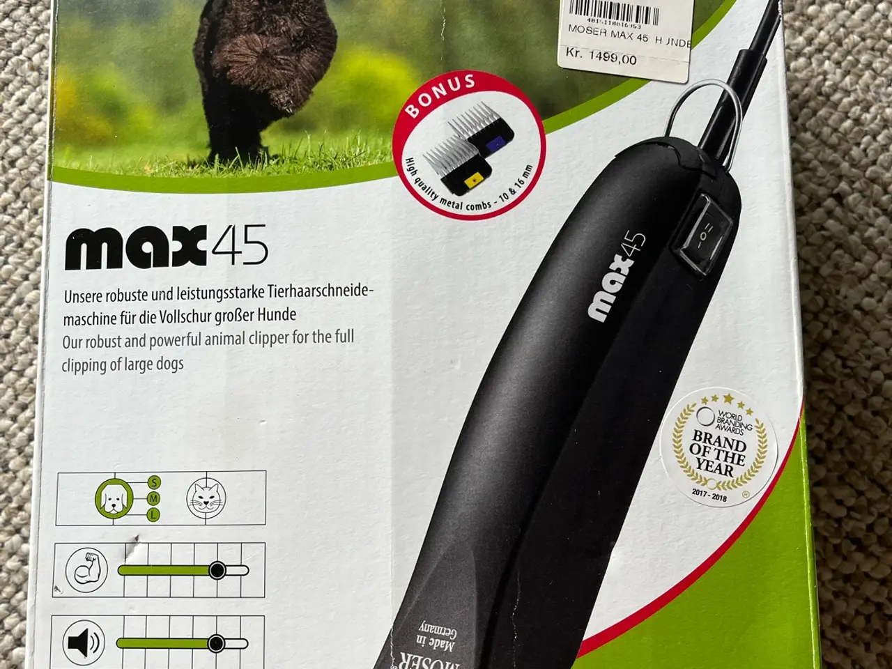 Billede 1 - Moser Max 45