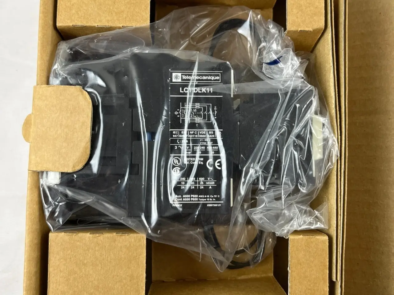 Billede 5 - Telemecanique LC1DLK11P7 Capacitor Switching 29A
