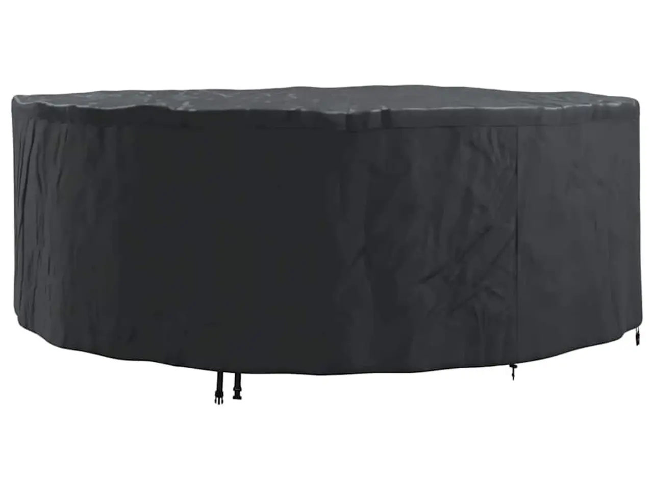 Billede 2 - Overtræk til havemøbler Sort 244 x 244 x 85 cm 210D oxford stof