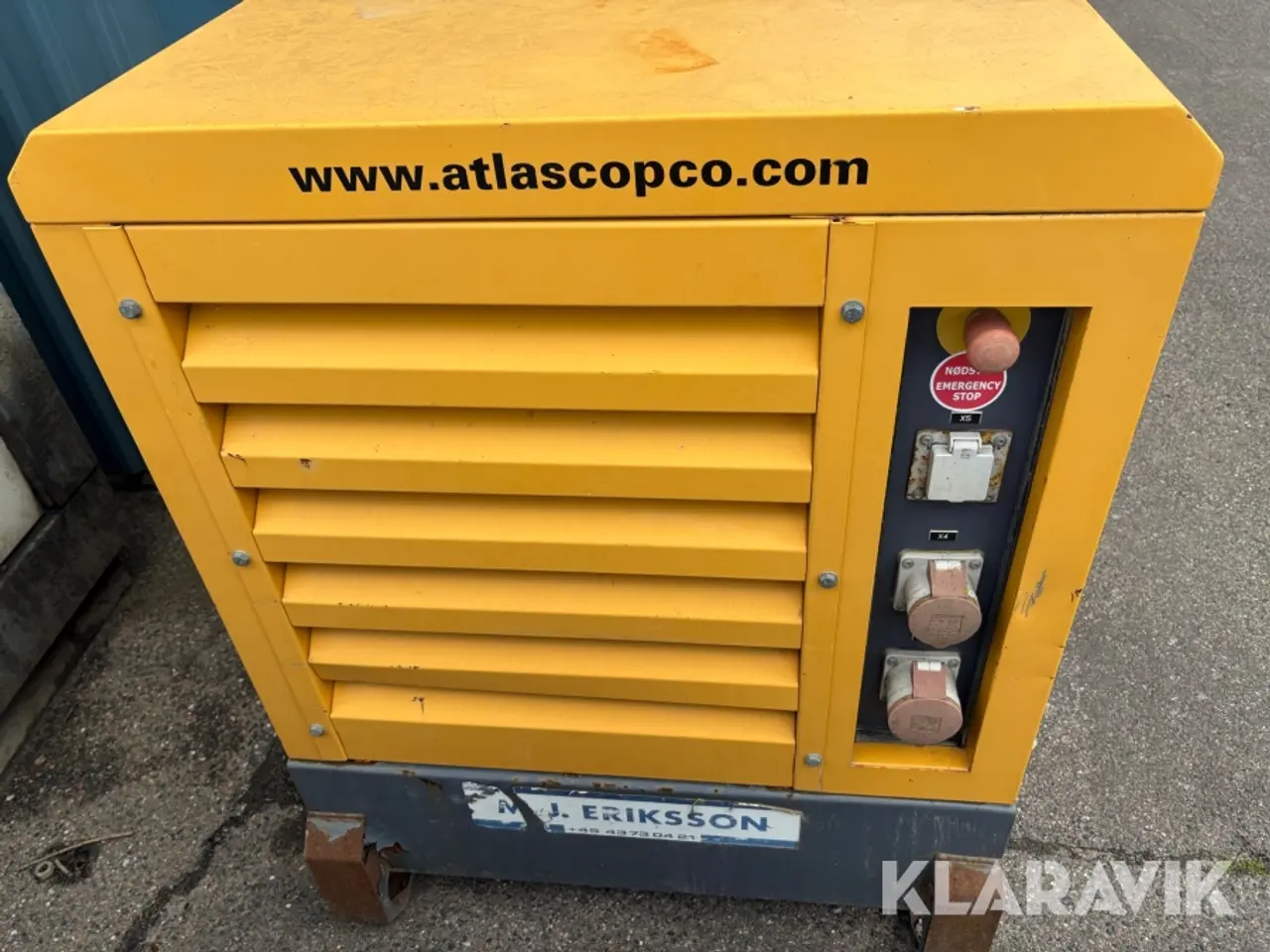 Billede 9 - Generator Atlas Copco QAS 20