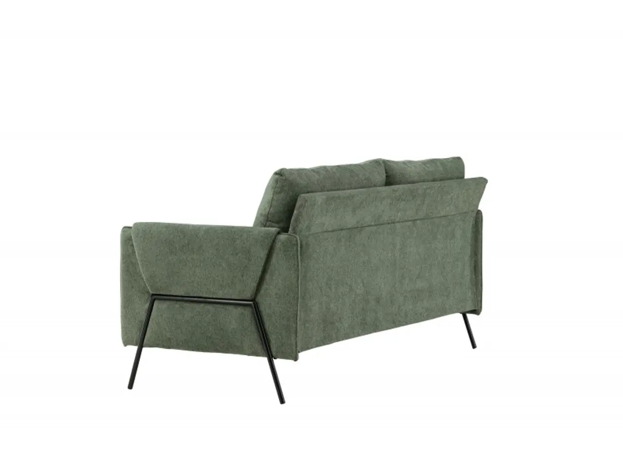 Billede 7 - Indigo 2 personers Sofa - Sort og Grøn