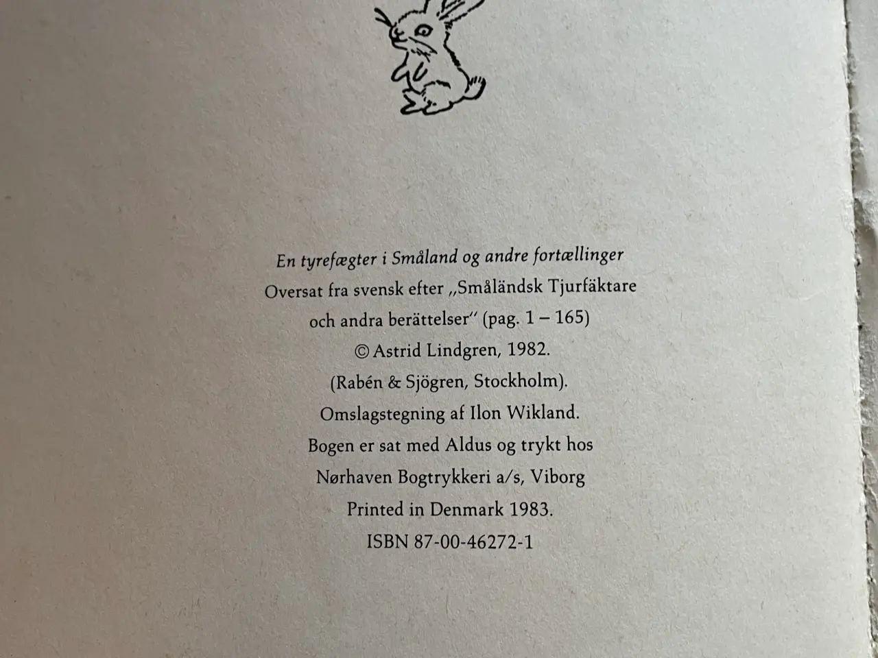 Billede 5 - Astrid Lindgren En tyrefægter i Småland, Bulderby.