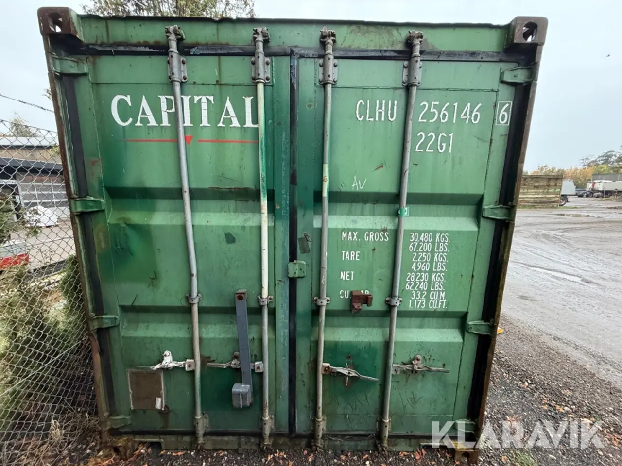 Billede 4 - 20 fods container Capital JS-D24CP-B