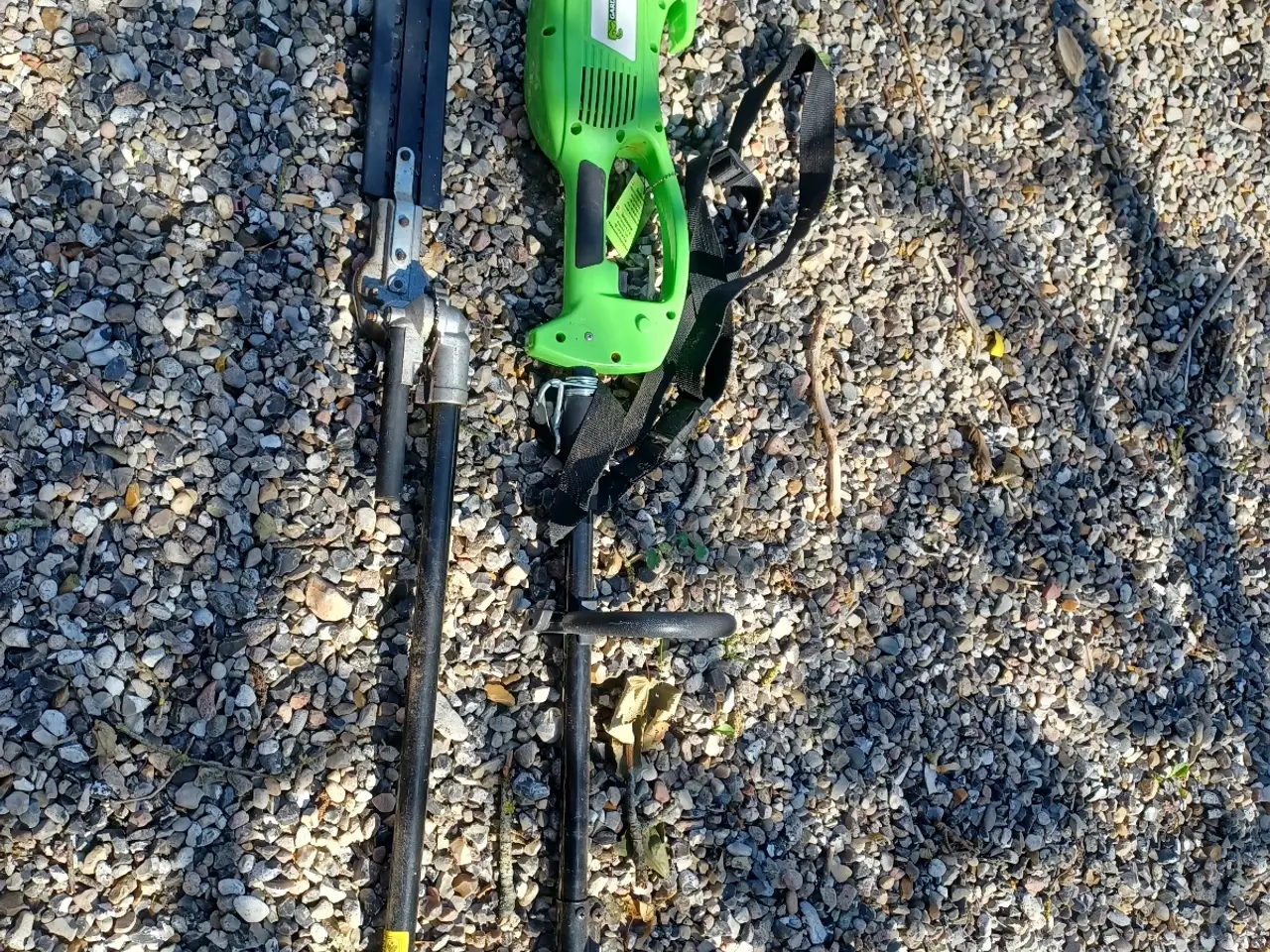 Billede 1 - Hækkeklipper med teleskopskaft