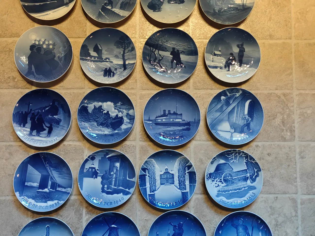 Billede 1 - B&G juleplatter 1908-1949