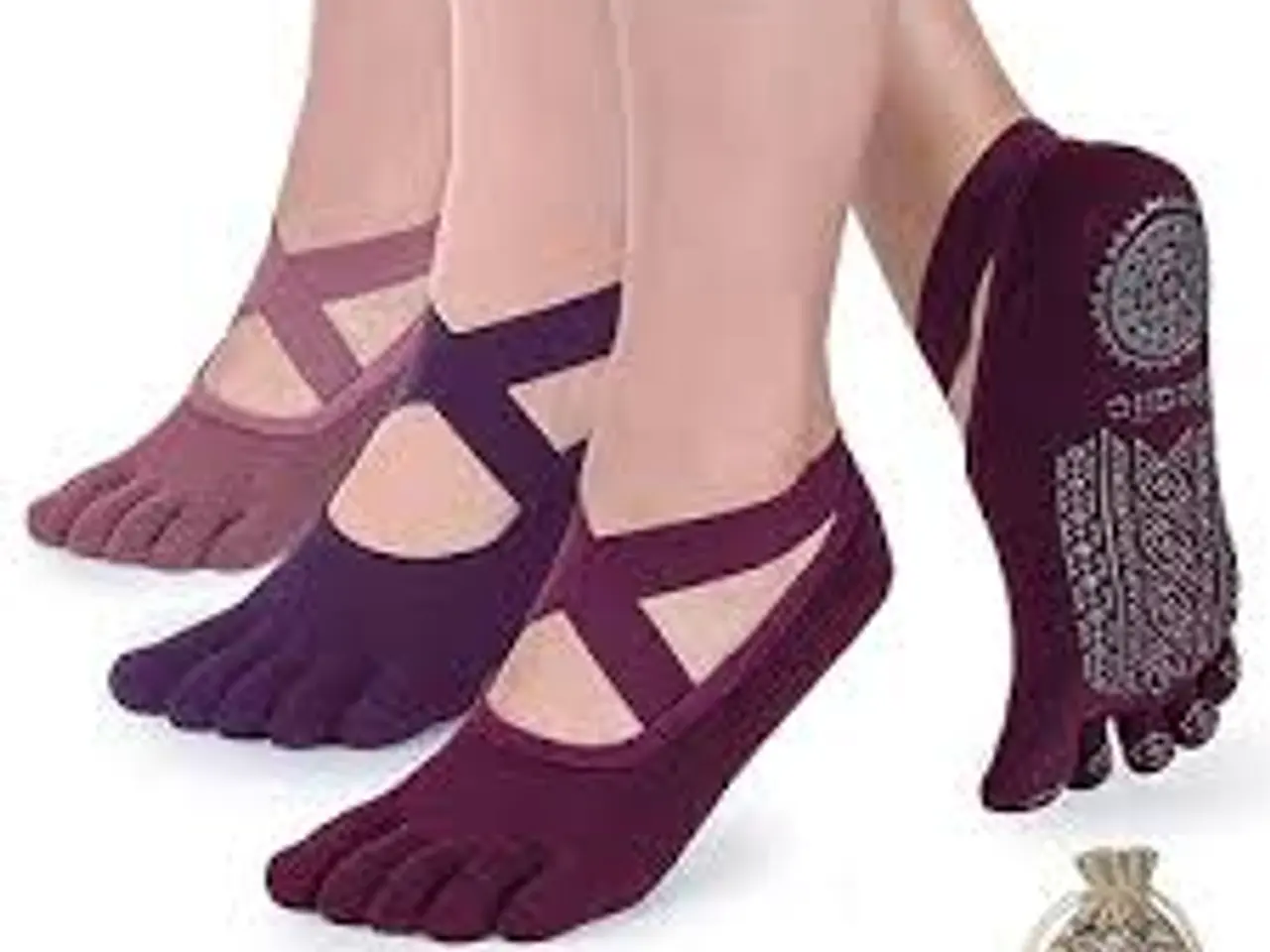 Billede 10 - Yoga/Pilates balerina socks