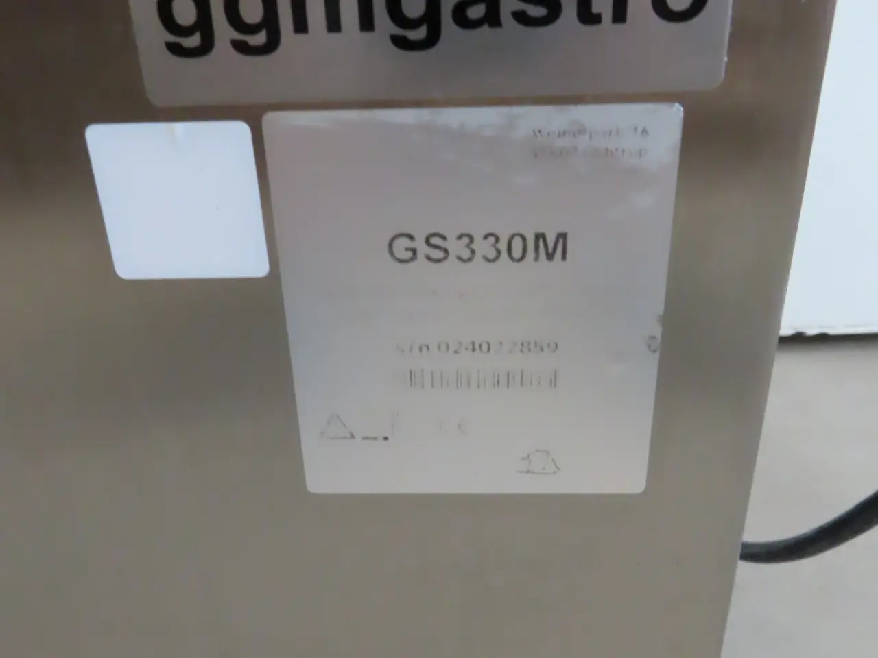 Billede 3 - Opvaskemaskine rustfri GGMGASTRO GS330M