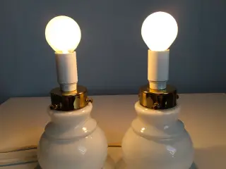 Sæt af 2 Odreco bordlamper – dansk glasdesign