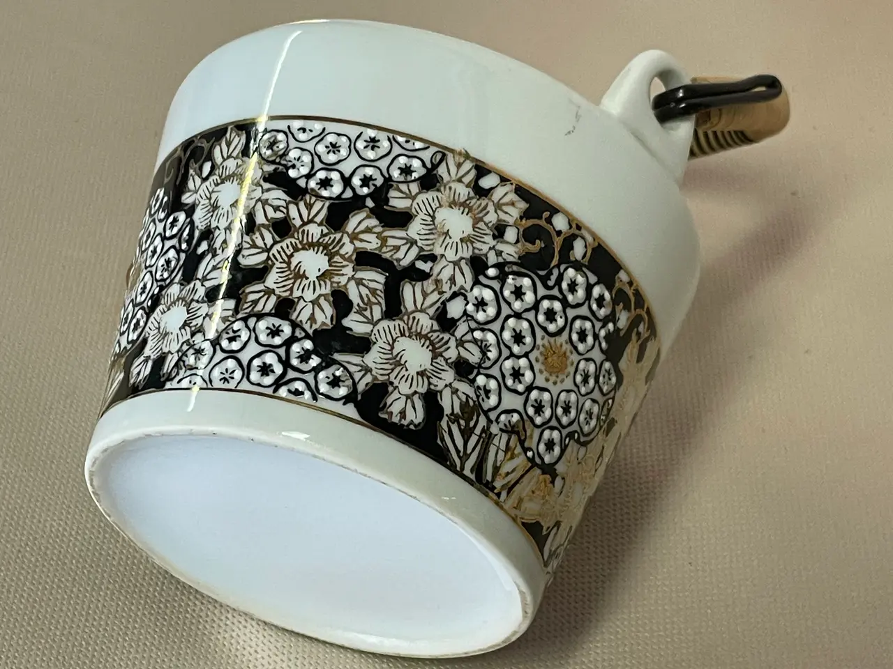 Billede 4 - Japansk tekande, Kyusu-tekande Kutani-porcelæn