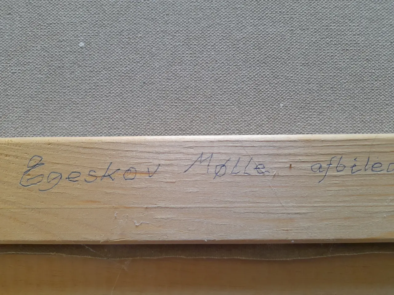 Billede 4 - Maleri af Egeskov Mølle.