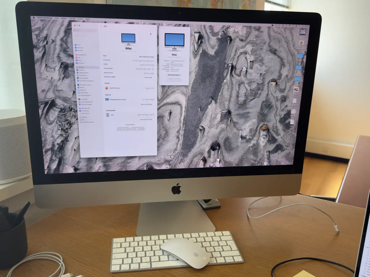 Billede 1 - iMac Retina 5K 27’’ (2017) – Stand som ny.