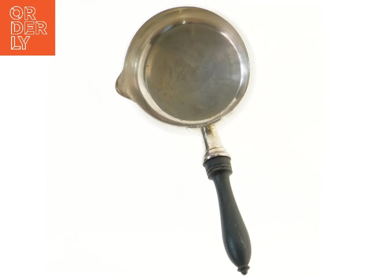 Billede 2 - Lille metalsaucepan med sort håndtag 12x24 cm (str. 12x24 cm)