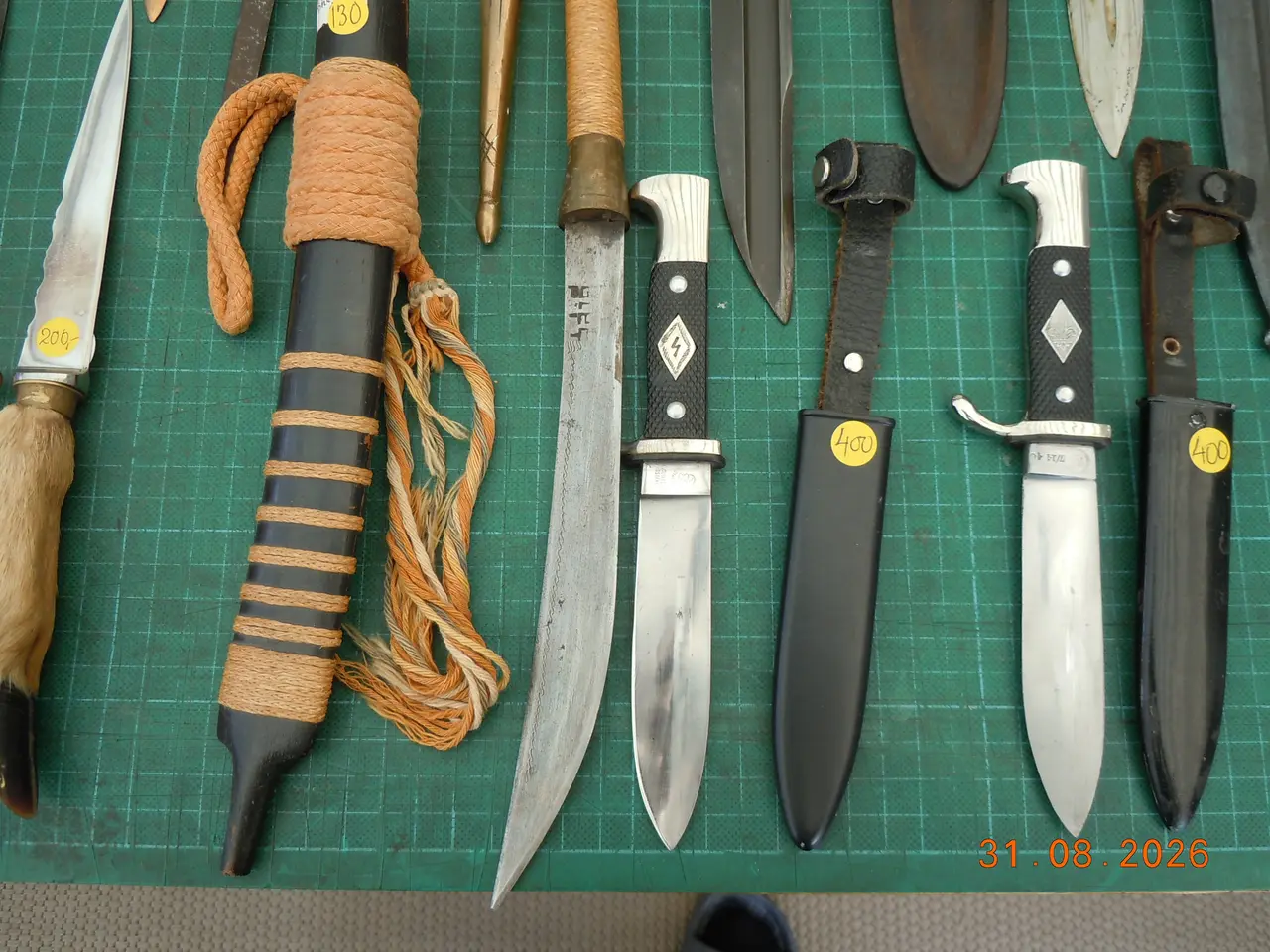 Billede 8 - Dolke, bajonetter og knive, forskellige typer.