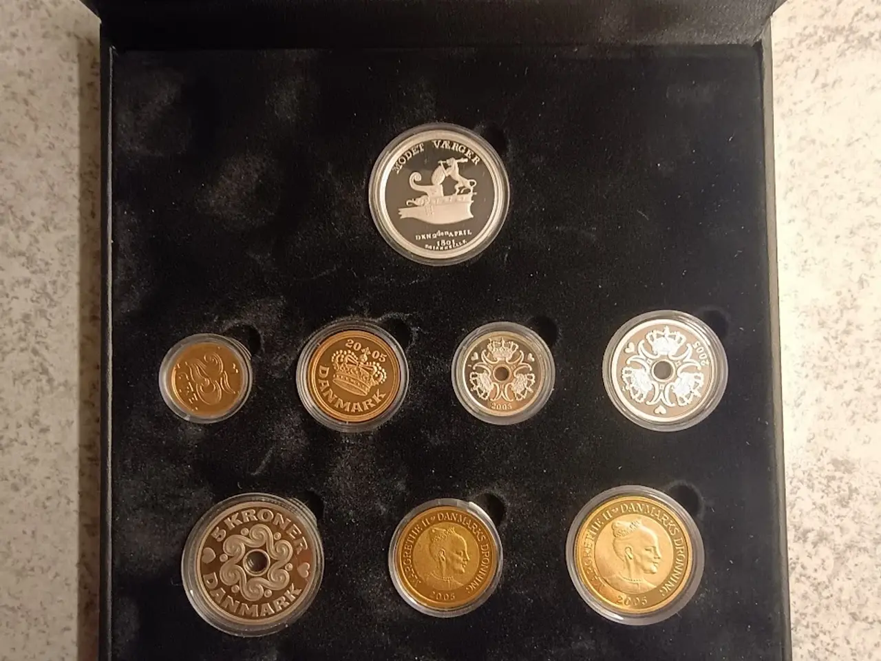 Billede 2 - Møntsæt 2005 Proof