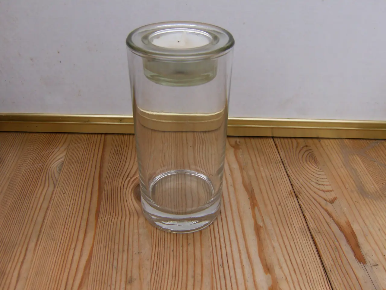 Billede 1 - Fyrfads glas top kan af monteres