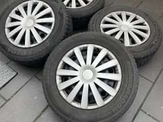 Stålfælge, 17", 215 / 65, vinterdæk, 