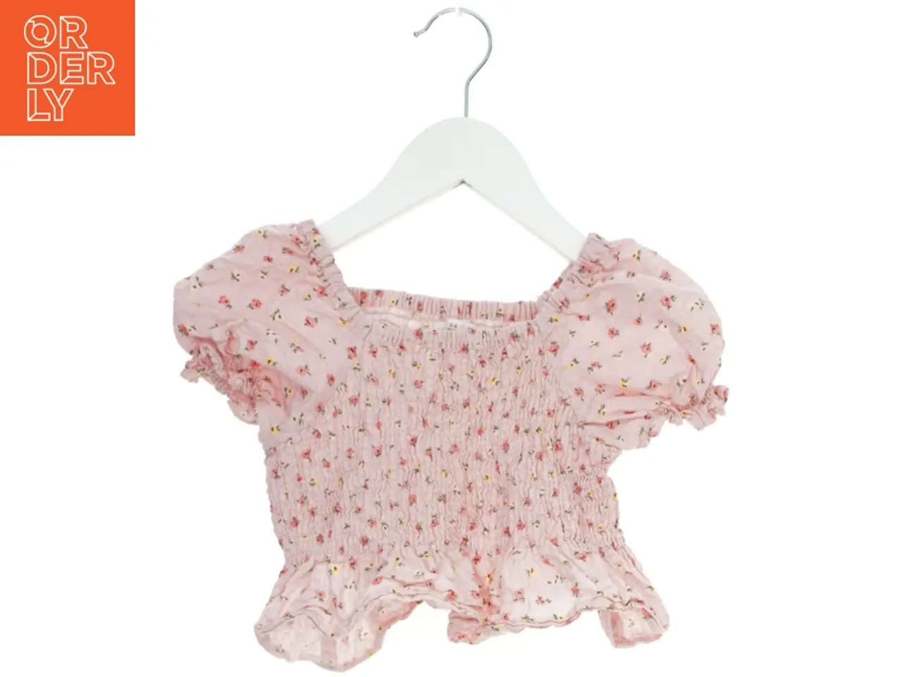 Billede 1 - Rosa blomstret top til børn fra Zara (str. 104)