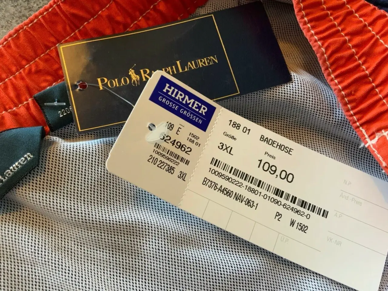 Billede 3 - Badebukser Ralph Lauren POLO, Badeshorts 