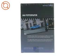 A6 fotopapir fra Office Design (str. 15 x 10 cm)