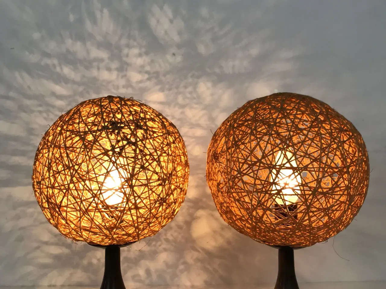 Billede 7 - 2 stk. retro bordlamper