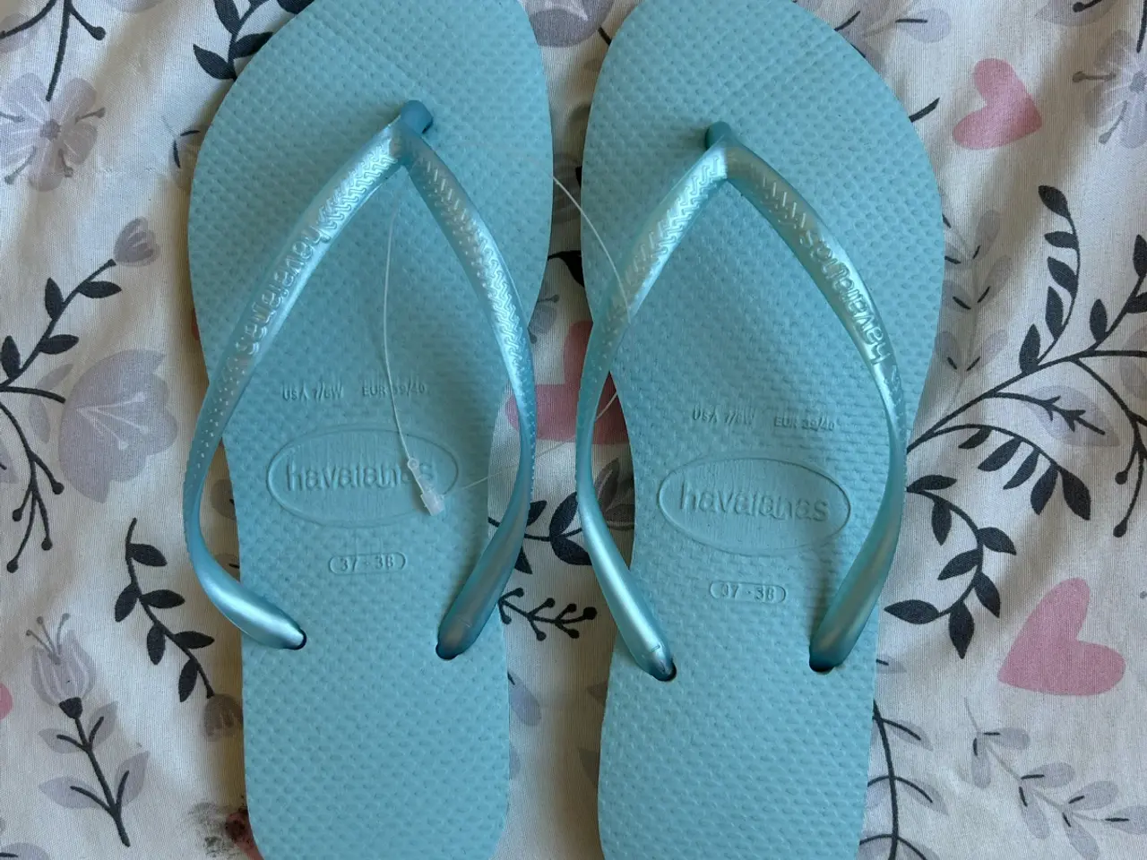 Billede 2 - Havaianas Slim Lyseblå