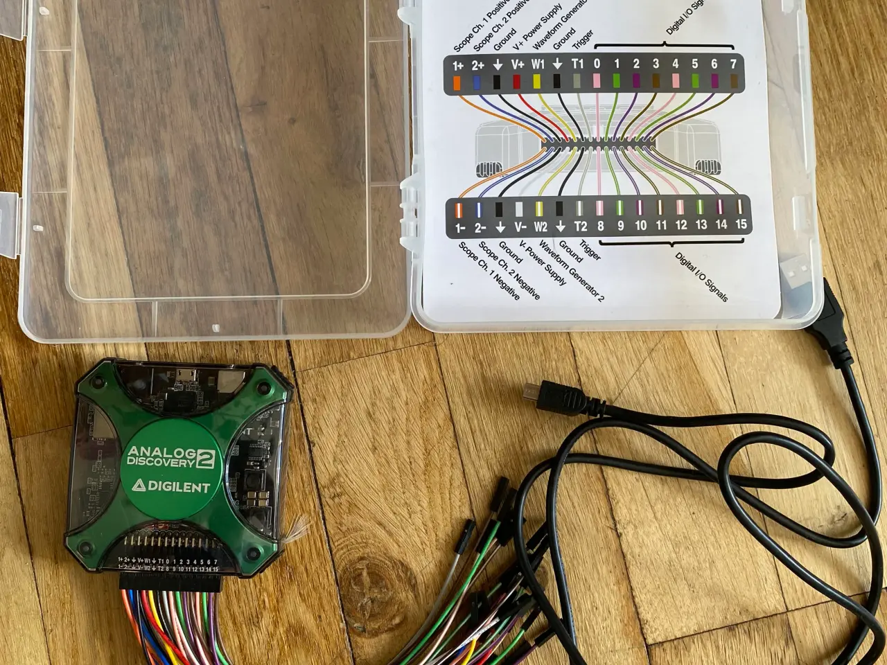 Billede 2 - Analog Discovery 2, multimeter, arduino, fumlebræt