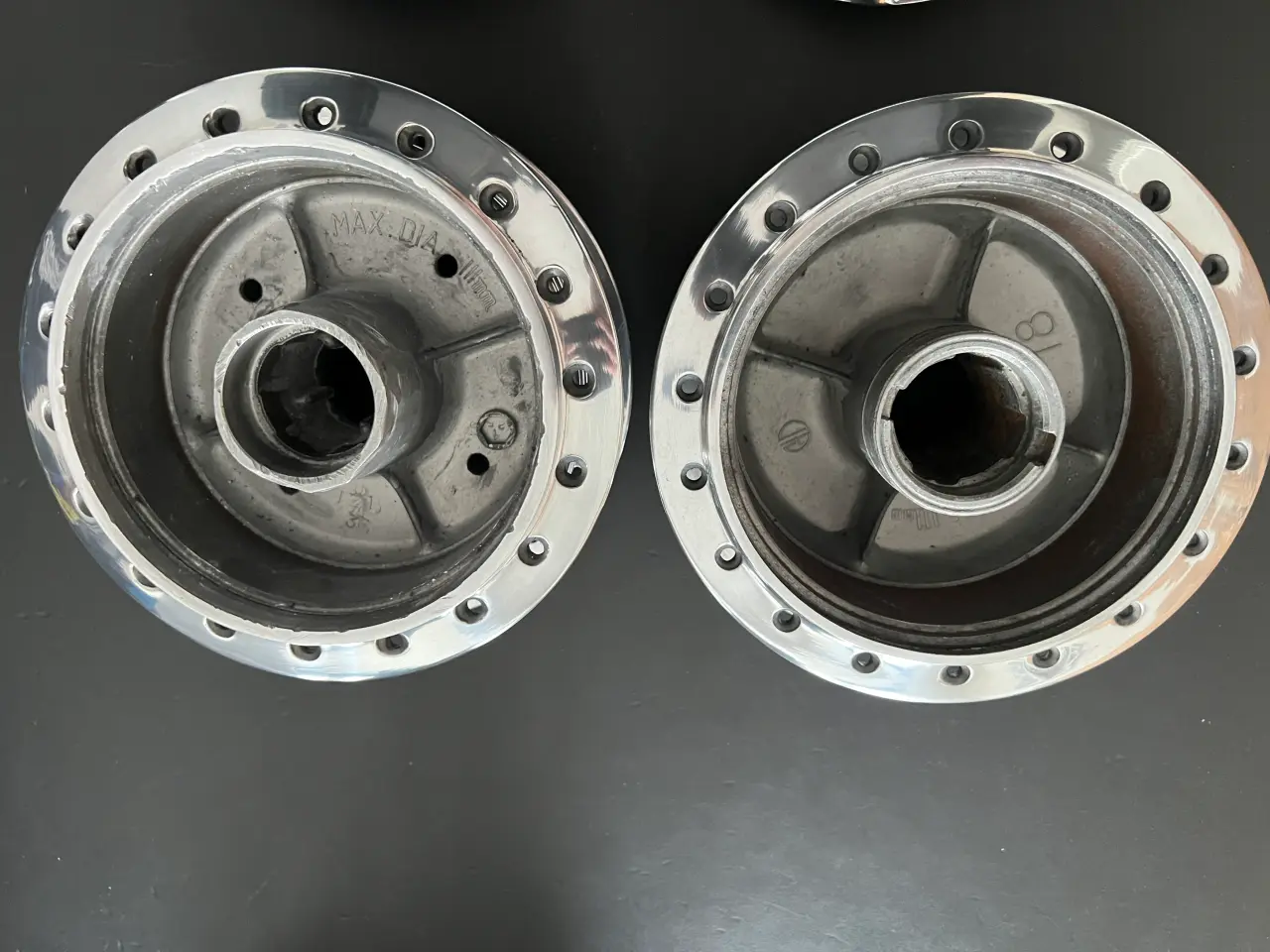 Billede 8 - Honda cd50 hjulnav+bremseplader gl model