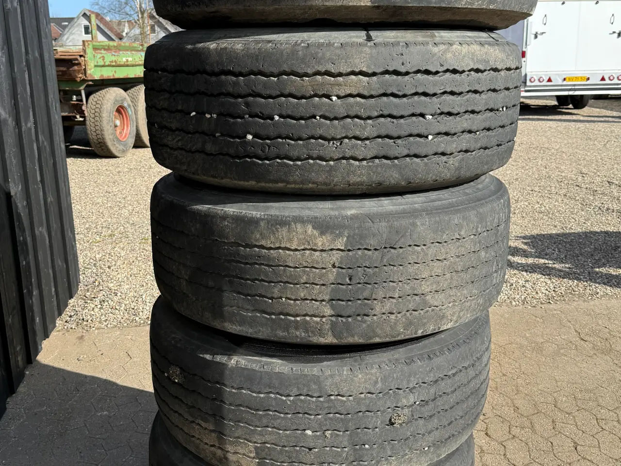 Billede 2 - Trailer hjul med fælge  385/65-22.5 5 