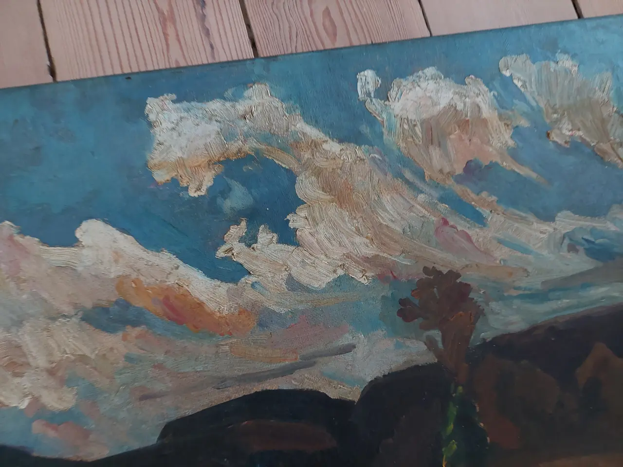 Billede 4 - Ældre Saabye maleri (43 x 70cm)