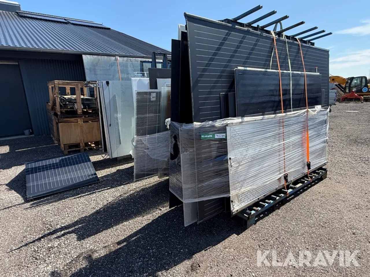 Billede 1 - Blandet parti hærdet glas og solceller