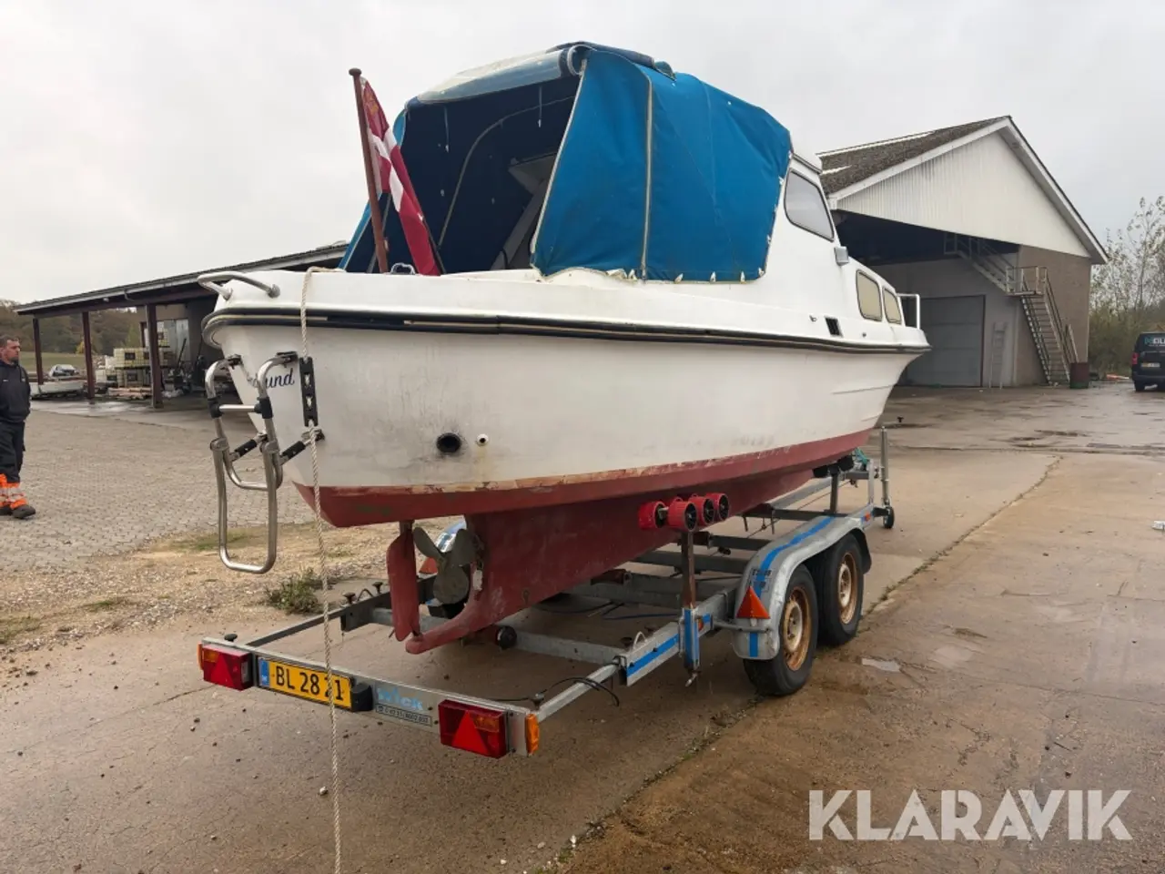 Billede 5 - Kabinebåd + trailer Myra 22 fod med 2000 tons trailer