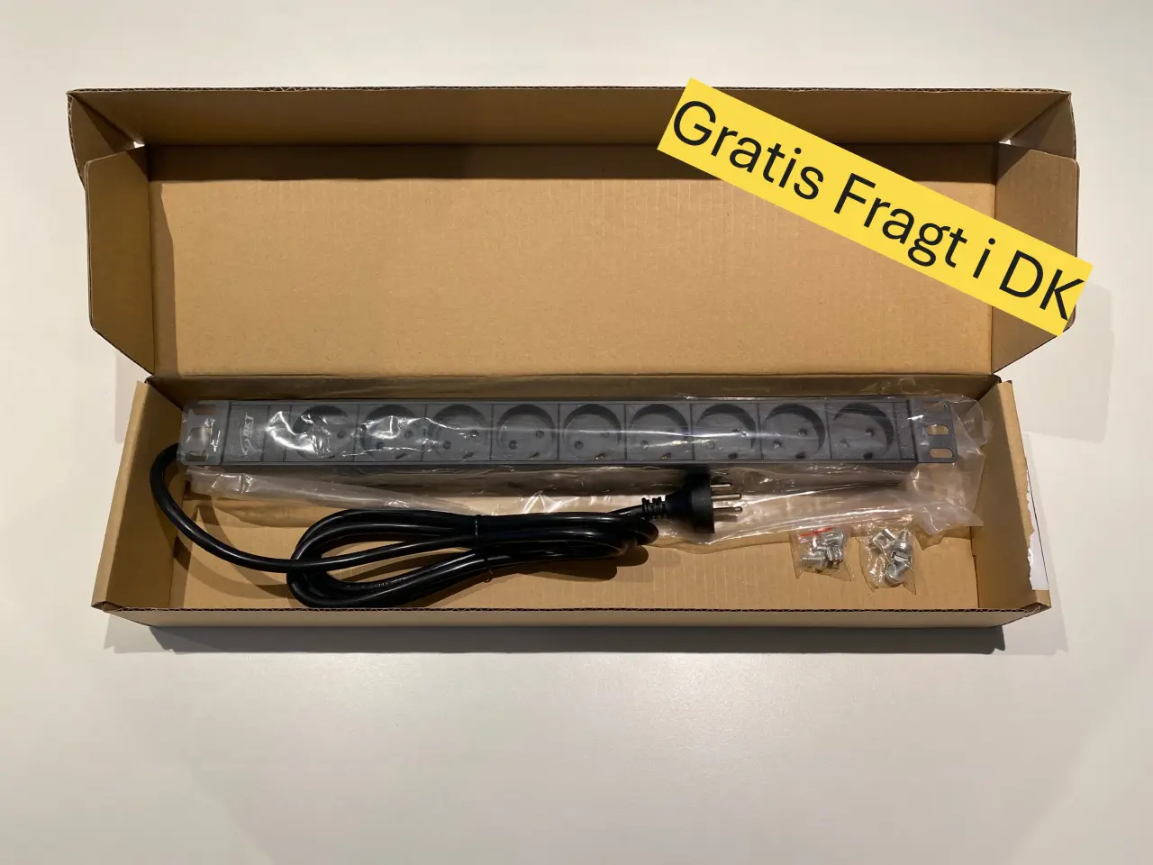 Billede 1 - 9x230V Powerpanel til rackskab