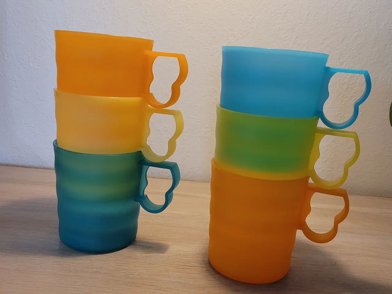 Billede 1 - Tupperware Avanti krus 6 stk.
