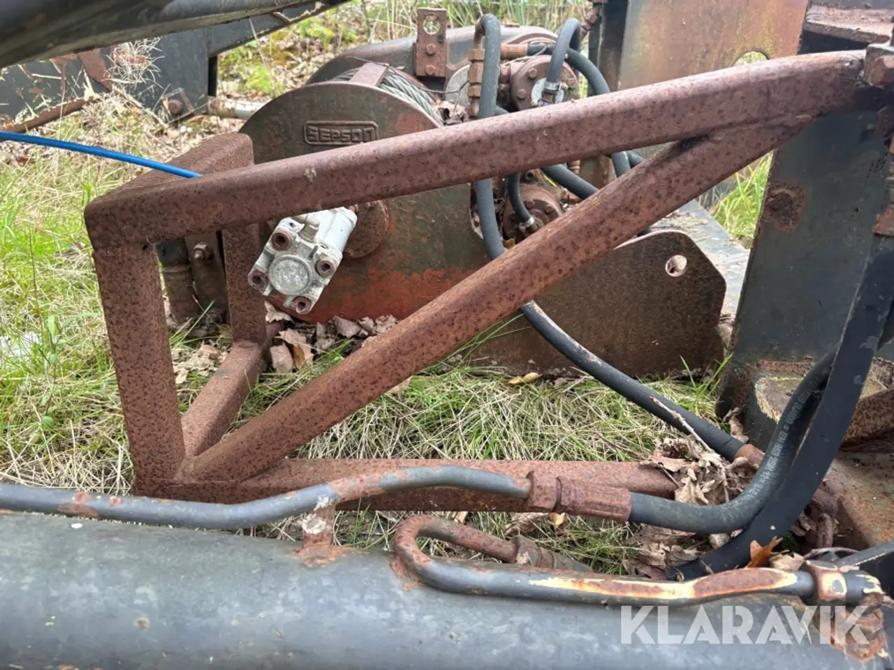 Billede 7 - Kabeltromle holder med spil