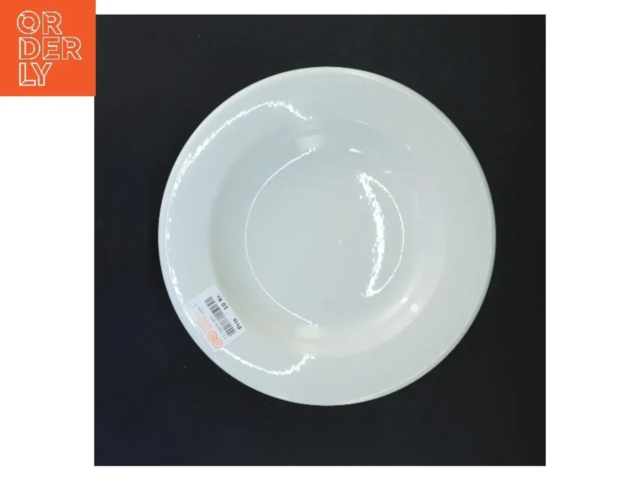 Billede 2 - 5 hvide dybe tallerkener Ø 23 cm (str. 5 stk Ø 23 cm)