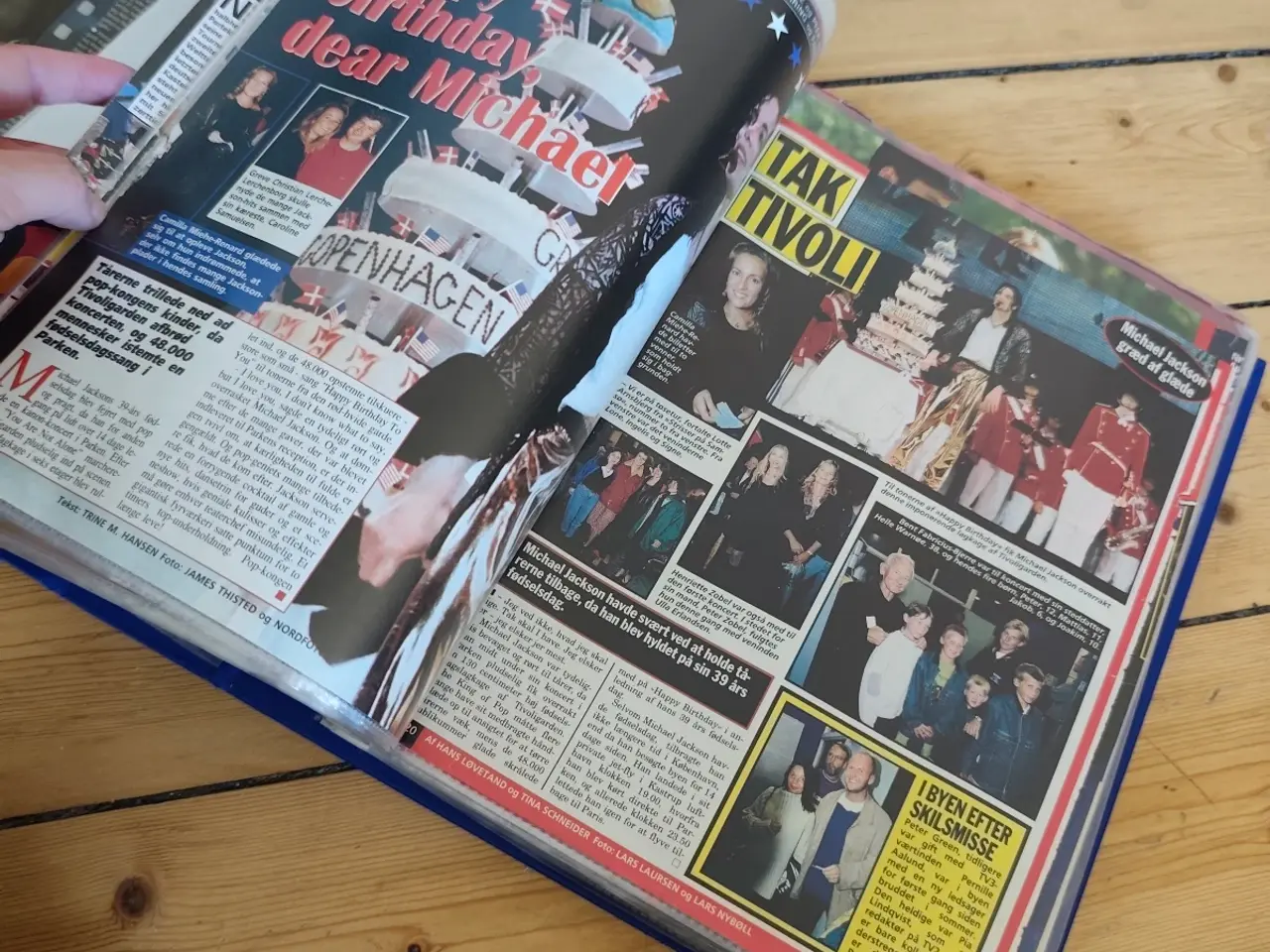 Billede 11 - Stort Ringbind med Michael Jackson 