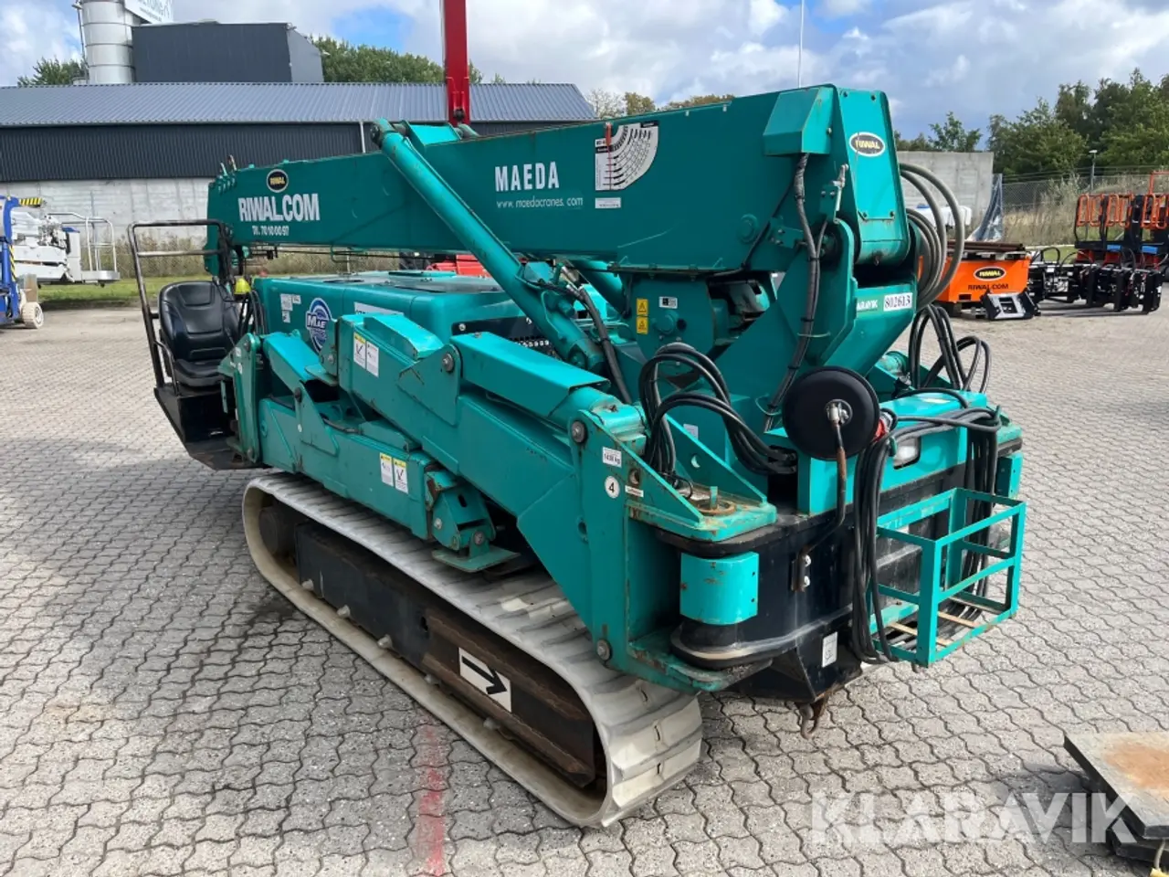Billede 2 - Bæltekran Maeda MC405-3 16.8/20.7meter
