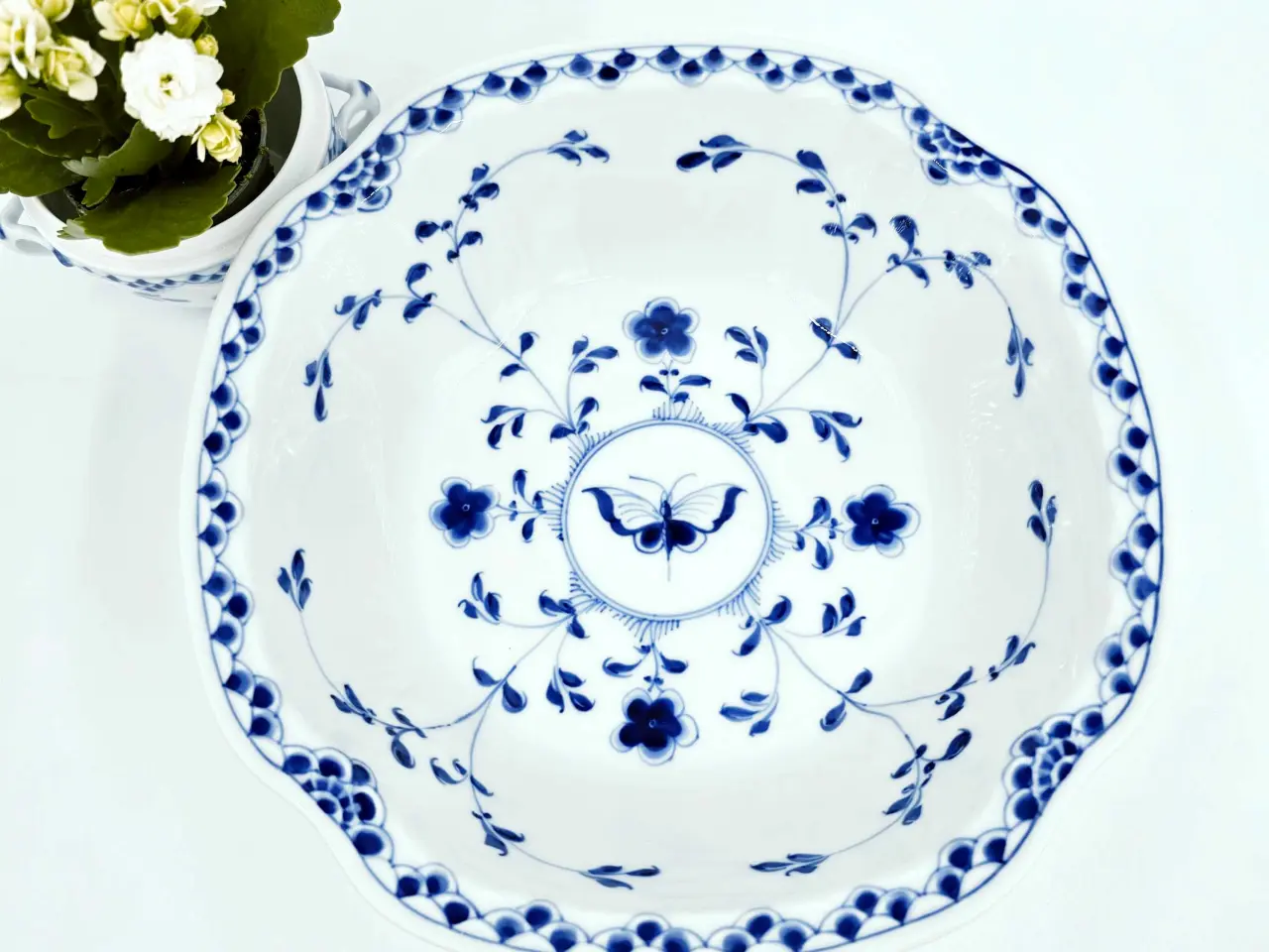 Billede 3 - Dickens Sommerfugl kartoffelskål Porcelæn