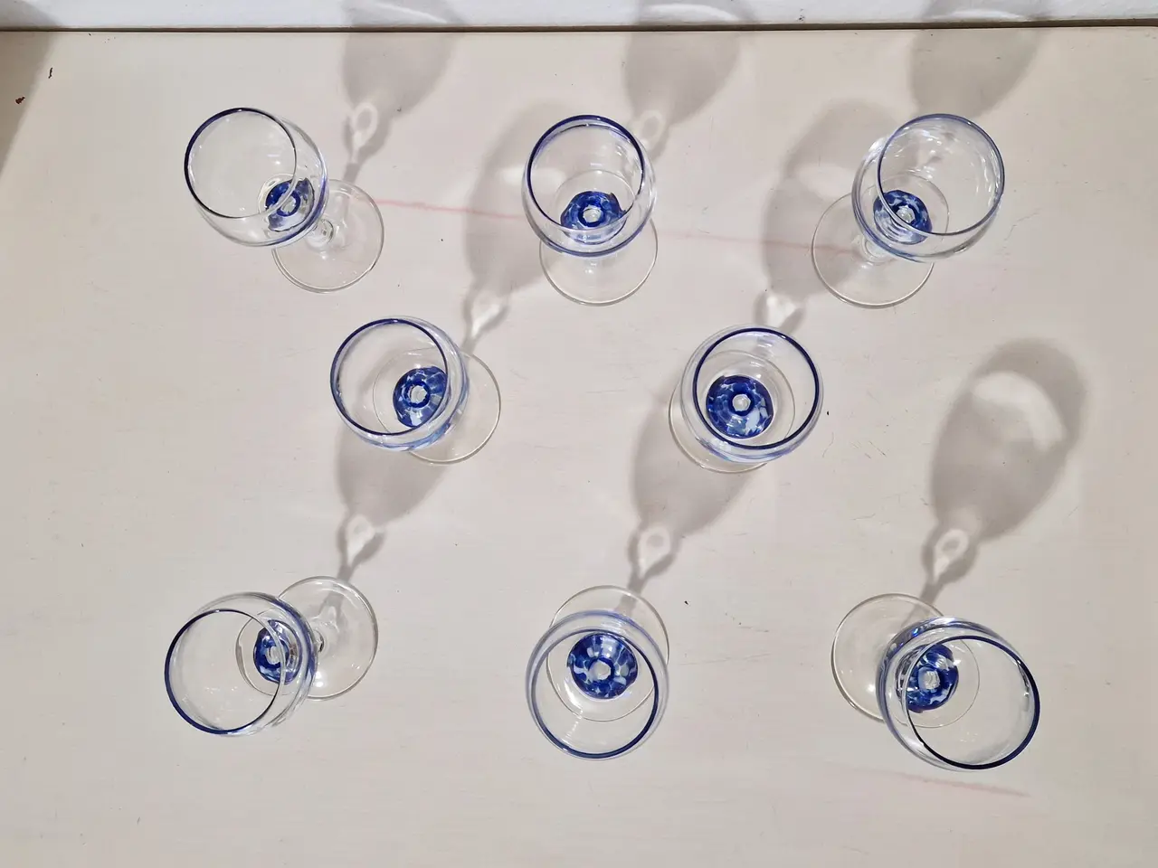 Billede 4 - 8 elegante Luminarc glas.