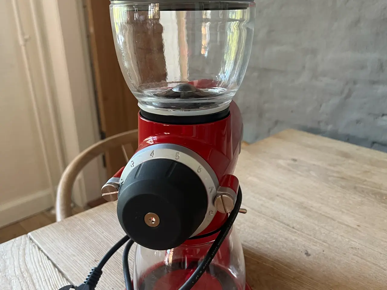 Billede 4 - KitchenAid kaffekværn, rød