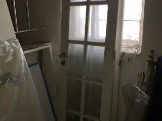 Fransk dør med karm