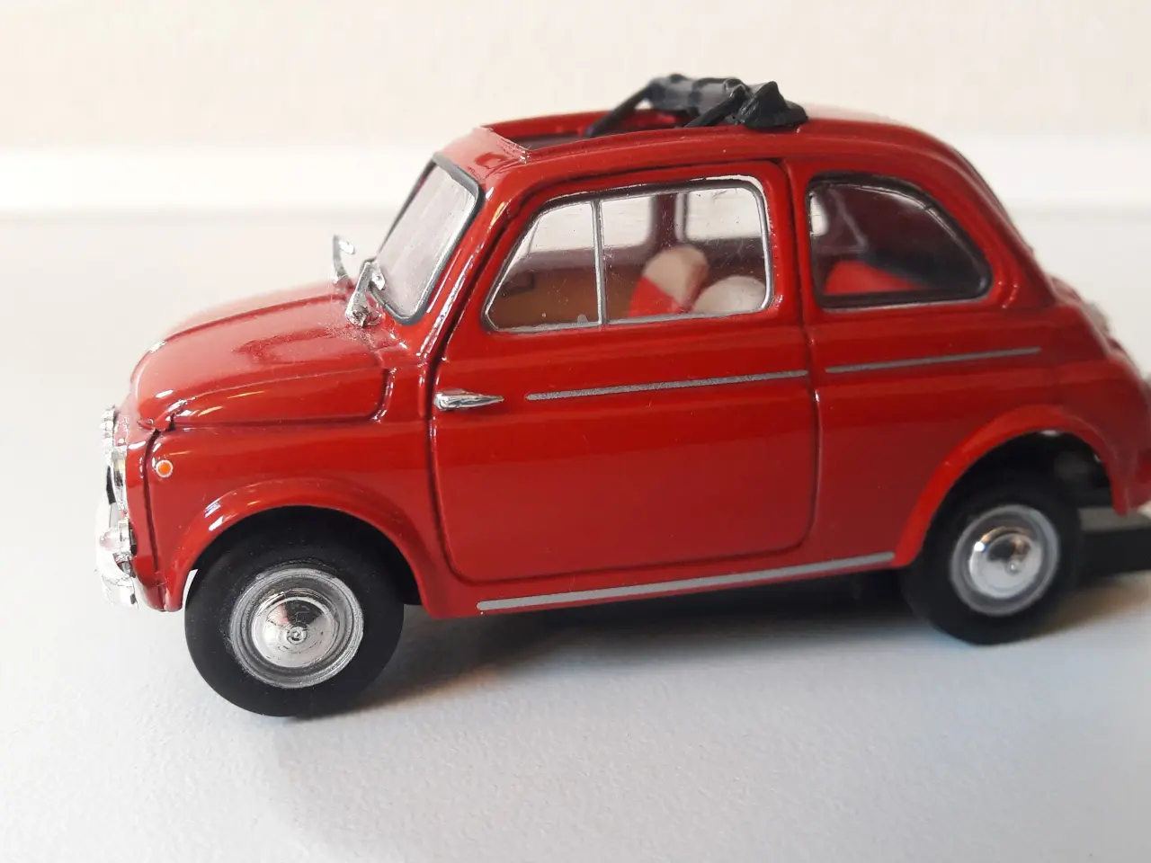 Billede 2 - FIAT 500 USB stek 1/43 model bil.