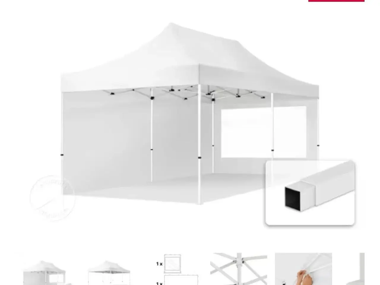 Billede 1 - Telt pavillon udlejes