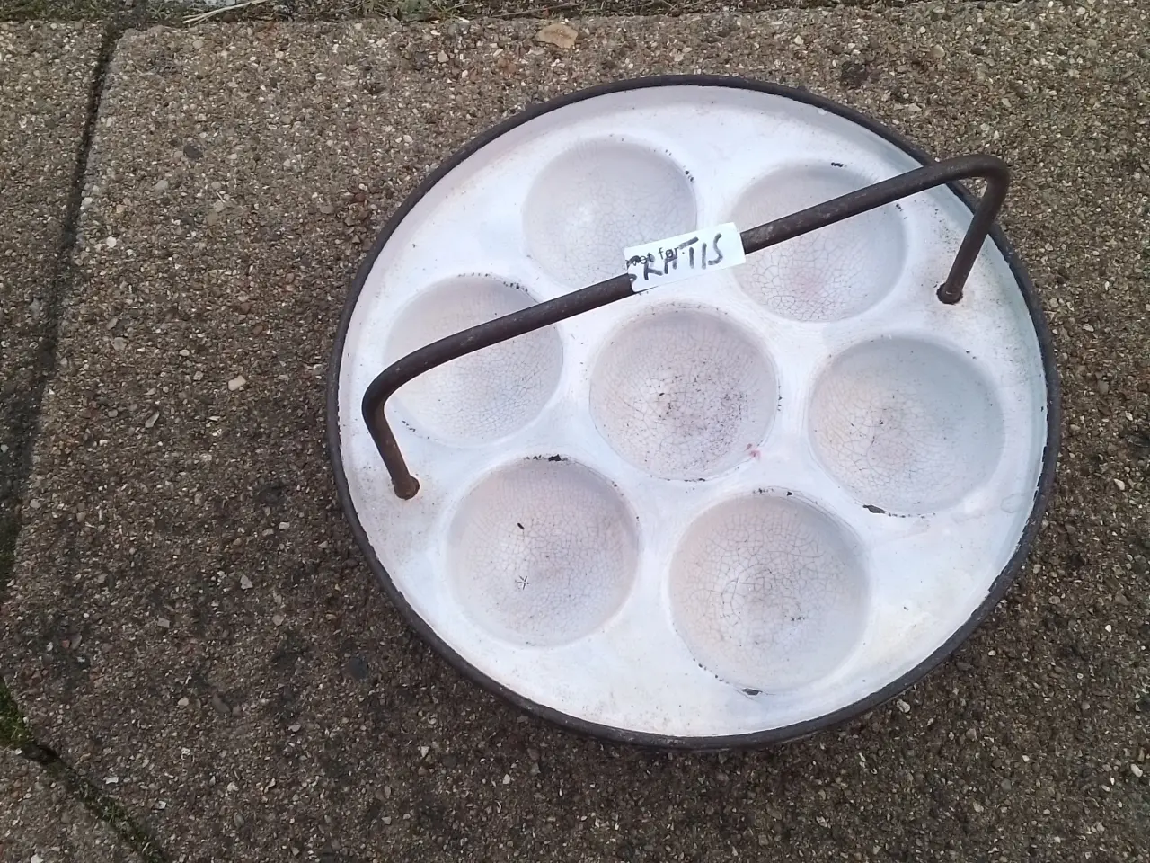 Billede 1 - Ældgammel æbleskivepande